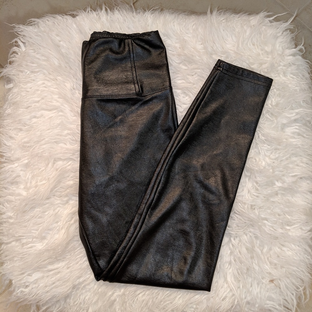 Leather jegging